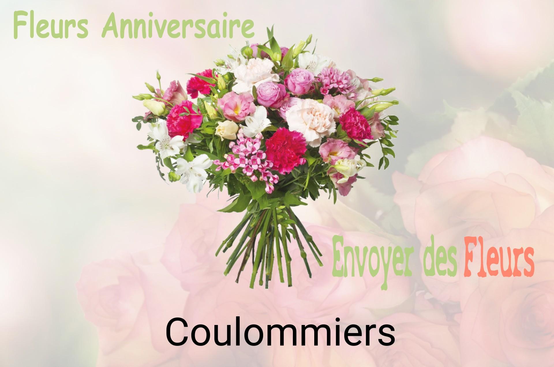 Bouquet de fleurs d’anniversaire livré à Coulommiers
